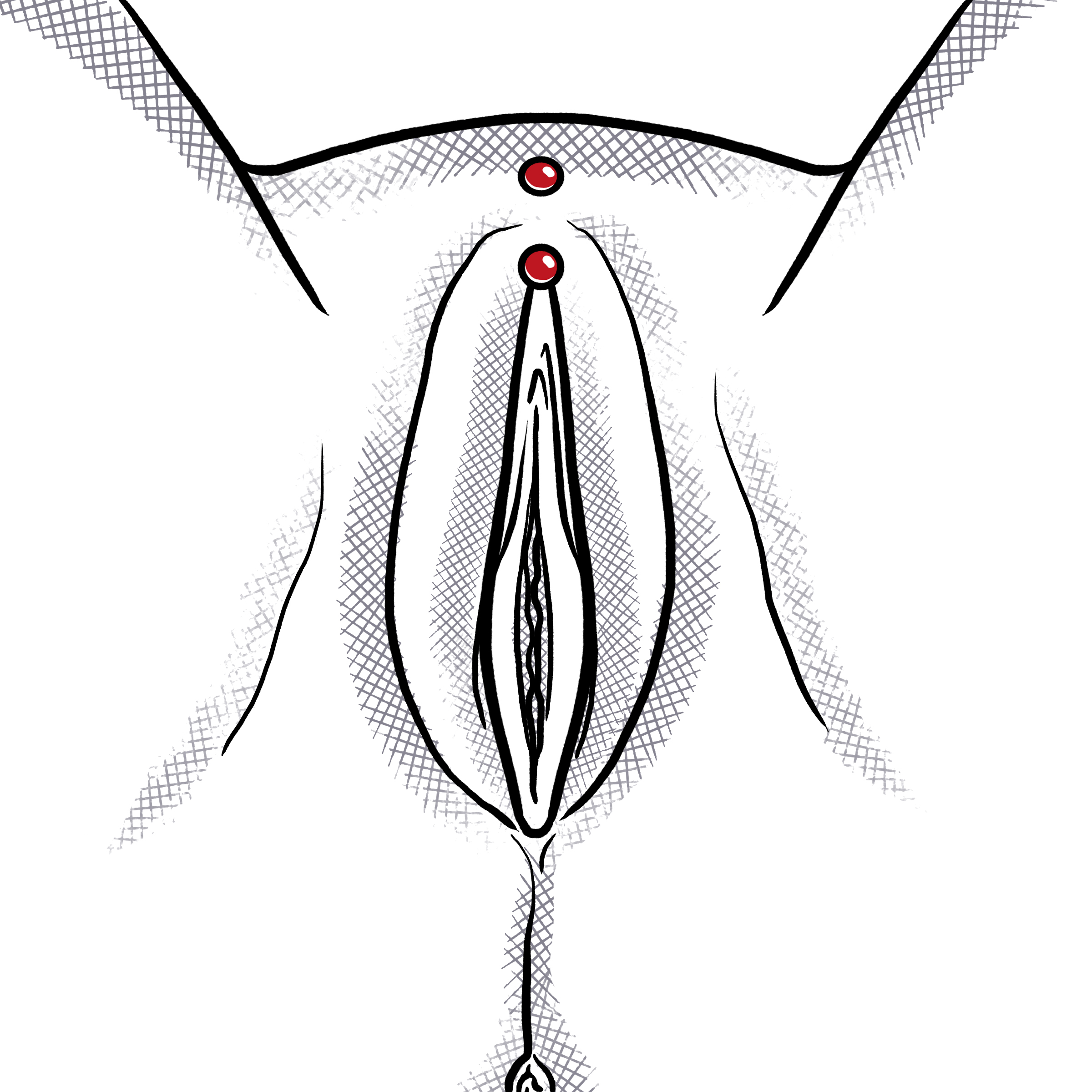 Frau genital beading Professional Piercing