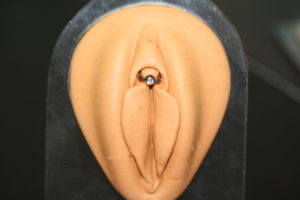 Piercing klitoris vertikal