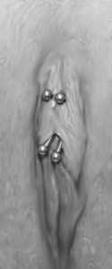 Prinzessin-Diana-Piercing KVV Klitoris Vorhaut Piercing